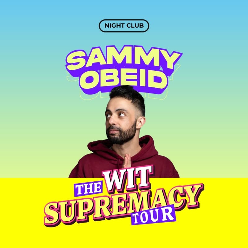 SAMMY OBEID NOVEMBER event flyer