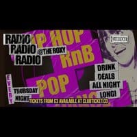 Radio every Thursday at The Roxy event flyer