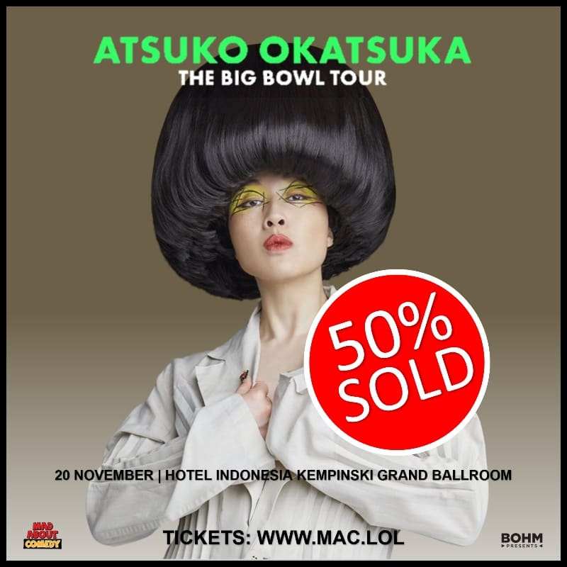 ATSUKO OKATSUKA: THE BIG BOWL TOUR - JAKARTA event flyer
