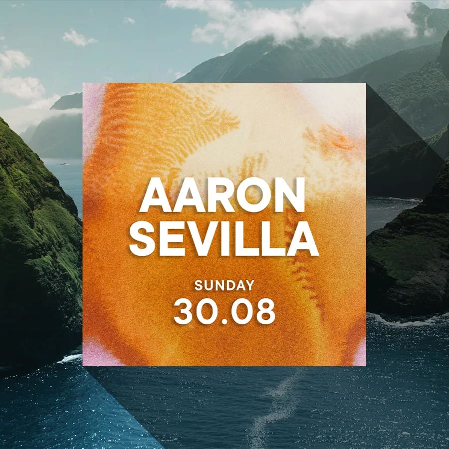 AARON SEVILLA event flyer