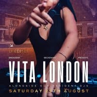 Vita London at Bridgebar event flyer