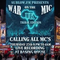 Sublow Presents UK Tribal Edition event flyer