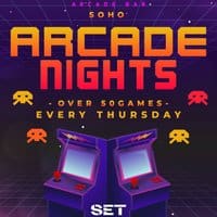 Arcade Nights Every Thursday @ NQ64 Shoreditch event flyer