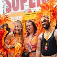 Carnival 60 Warm-up Party with Just Vibez event flyer