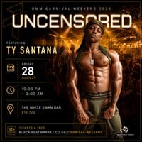 Uncensored event flyer