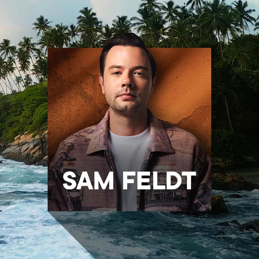 SAM FELDT event flyer
