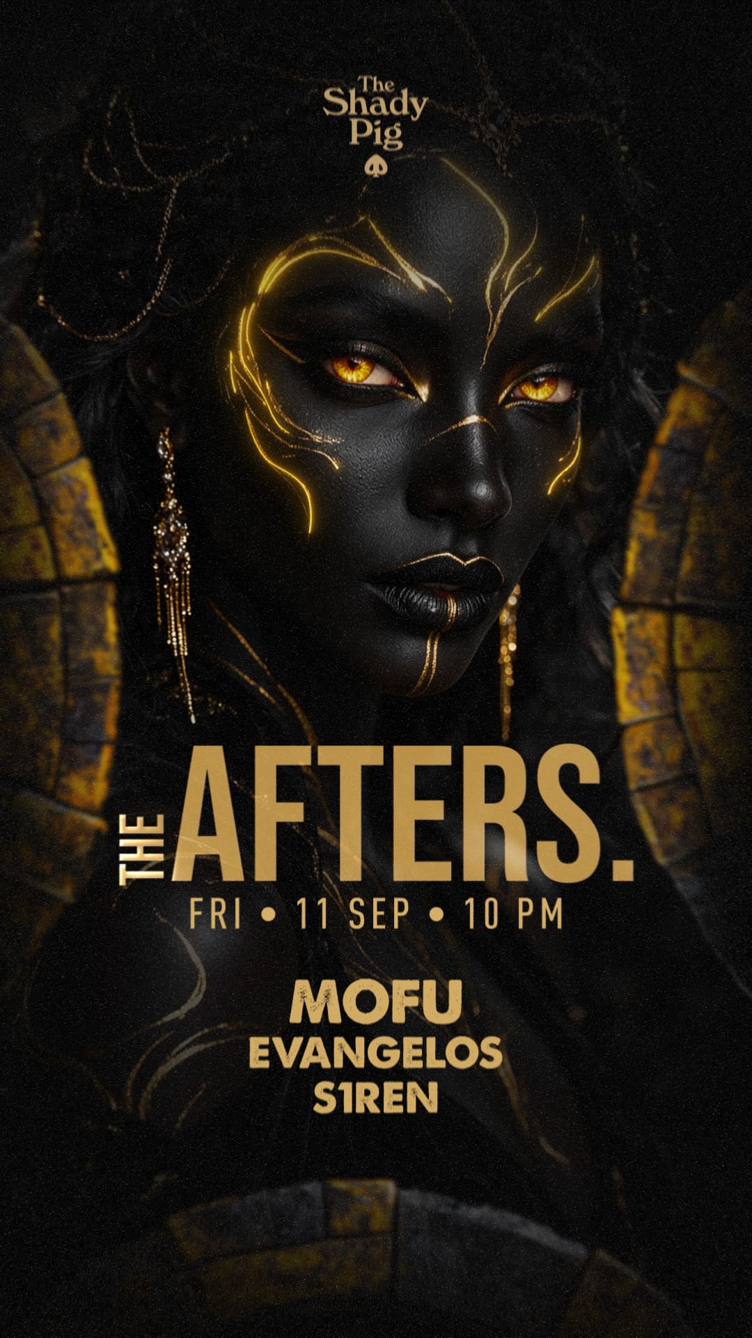 THE AFTERS event flyer