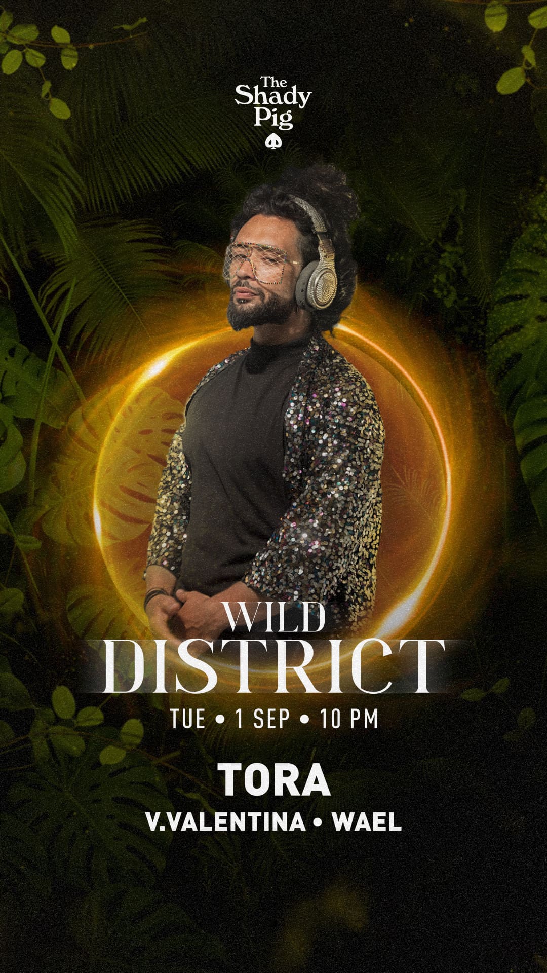 WILD DISTRICT event flyer