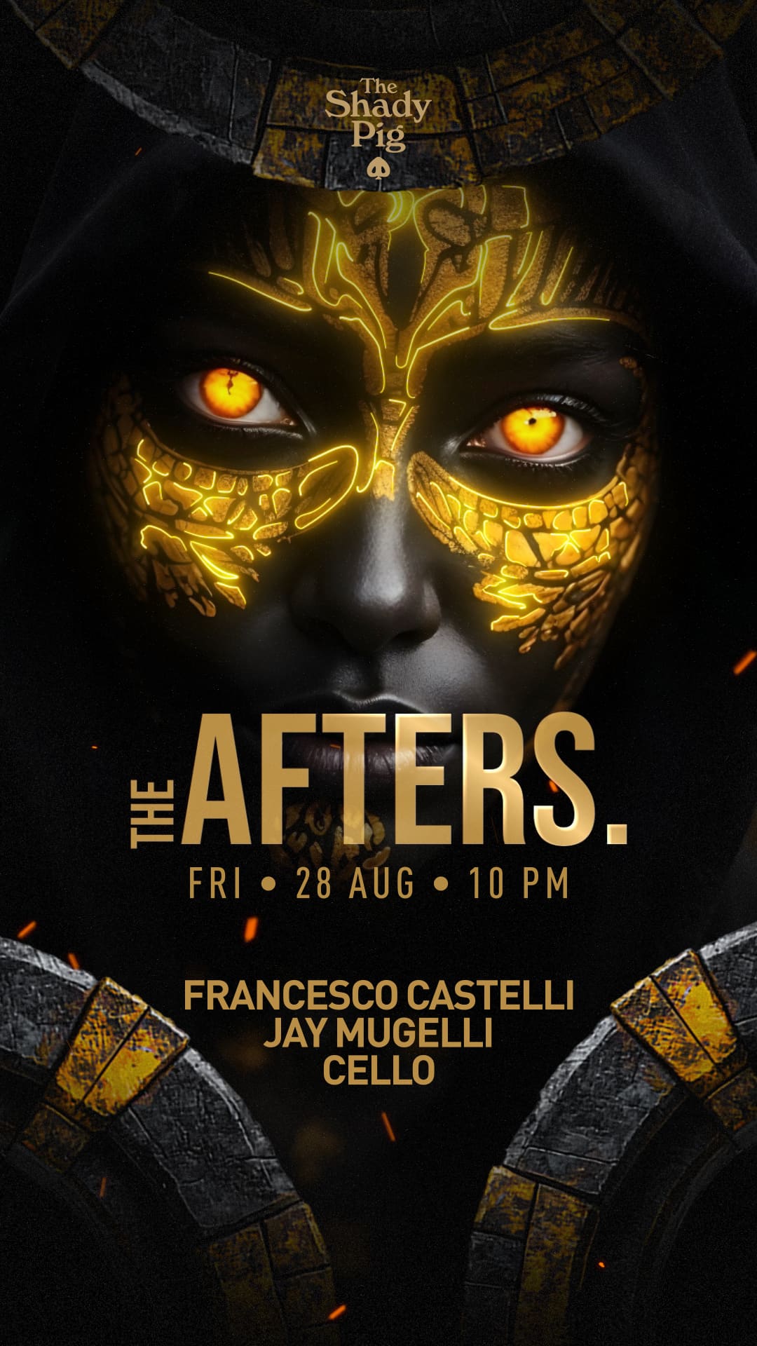 THE AFTERS event flyer