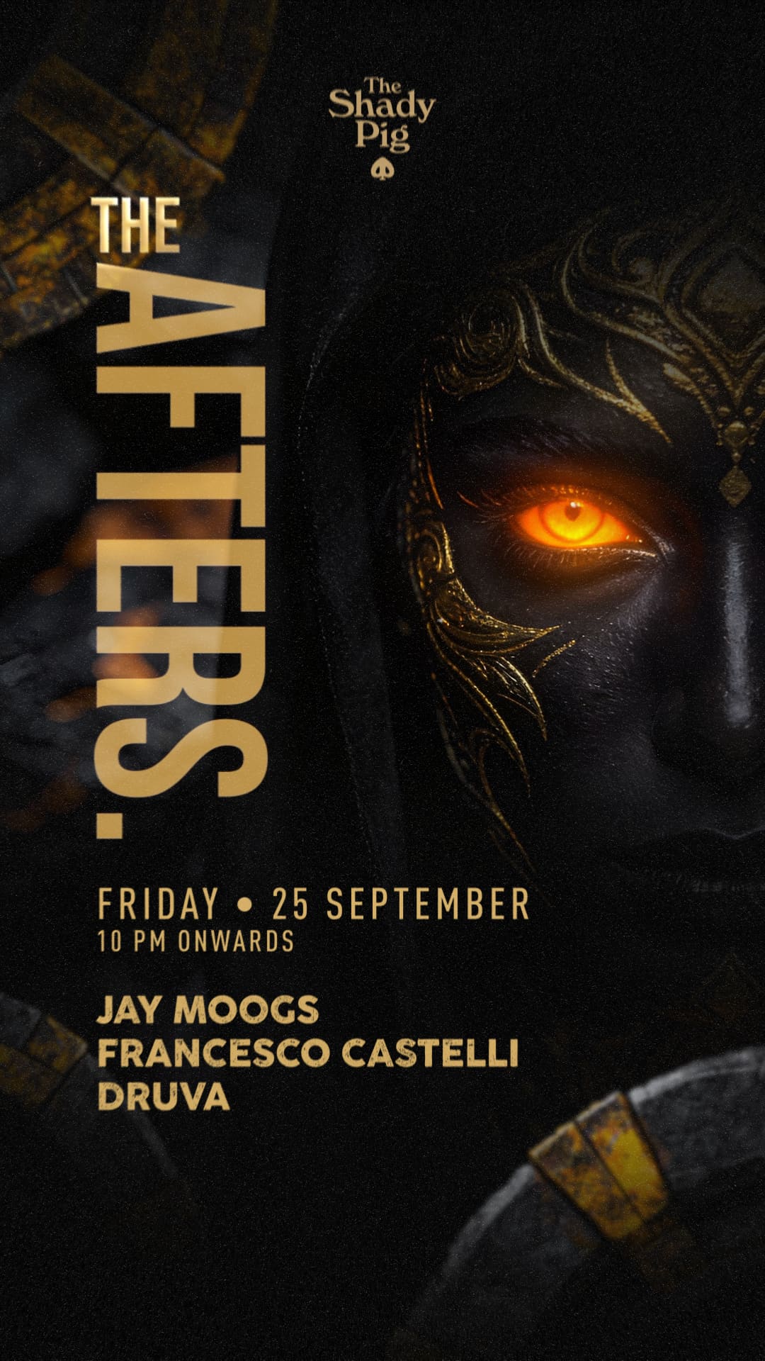 THE AFTERS event flyer
